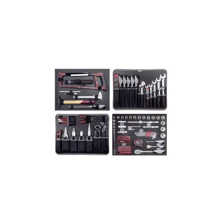 Coffret d'outils mixtes 158 pièces KRAFTWERK - 202.147.000