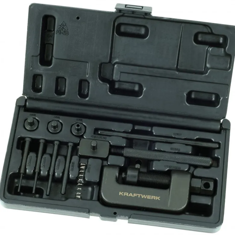 Coffret d'outils montage et démontage chaînes moto KRAFTWERK 31601
