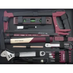 Coffret d'outils professionnels avec perceuse BOSCH 264 pièces KRAFTWERK 3949