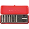 Coffret Embouts Renforcés 1/4" 11Pièces À Fente-Pozi-Ph King Tony - 1010MQ01