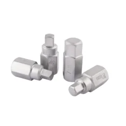Coffret embouts vidange 3/8"+cle en t (12pcs) CLAS HU 2002BL