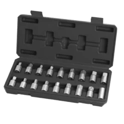 Coffret embouts vidange 3/8" (18pcs) CLAS HU 2002