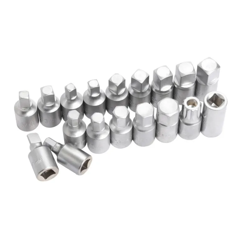 Coffret embouts vidange 3/8" (18pcs) CLAS HU 2002