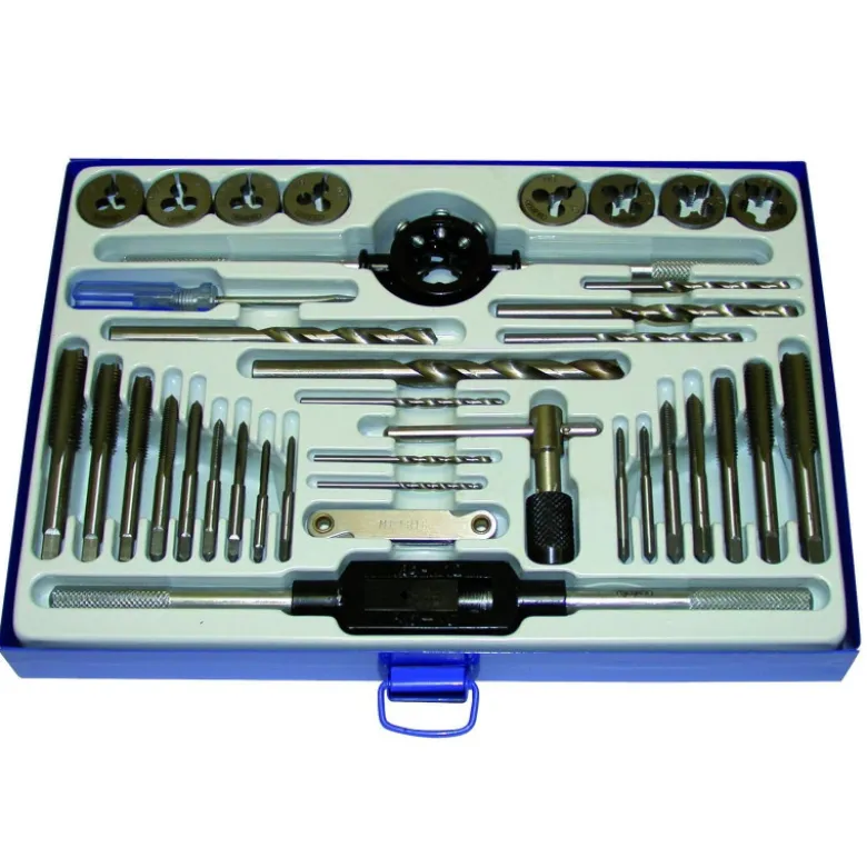 Coffret forets-tarauds-filieres (37 pcs) CLAS OM 9221