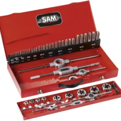 Coffret 47 Outils A Tarauder Et Fileter SAM Outillage - CTF-45