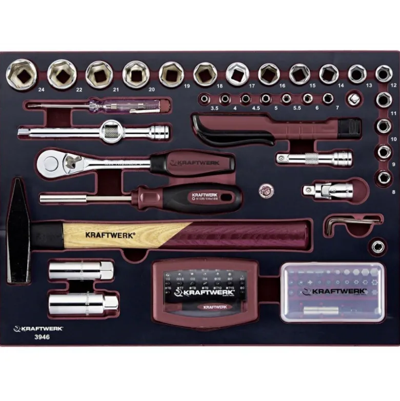 Coffret 151 outils professionnels KRAFTWERK 3946