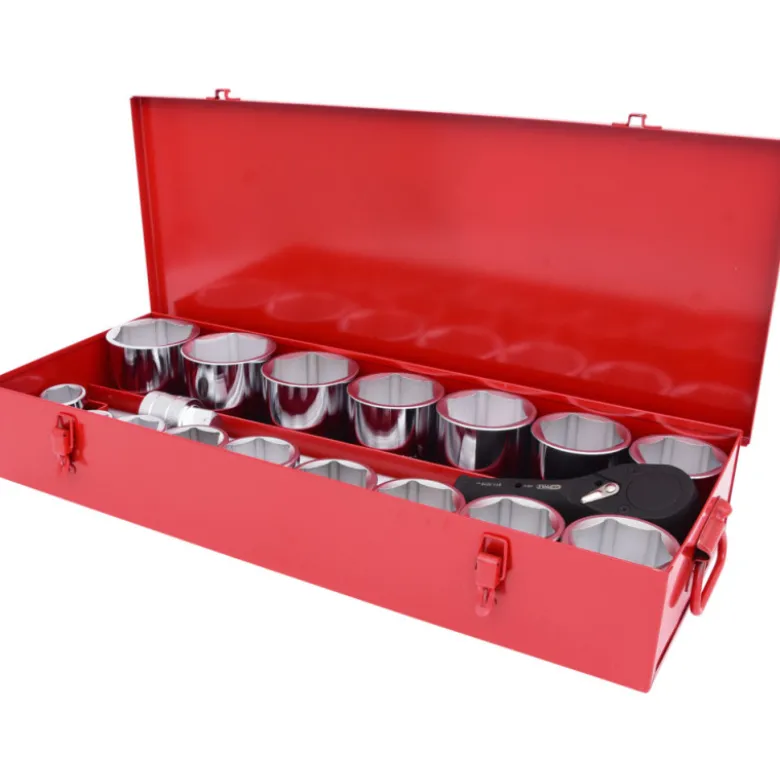 Coffret 22 Pièces de douilles 6 pans 1’’ CHROMEplus KS TOOLS 911.0822