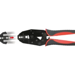 Coffret 8 pièces de pinces à sertir et à dénuder automatiques KS TOOLS 115.1400