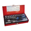 Coffret 1/4" 18 Pièces King Tony - 2318MR