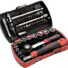 Coffret Pocket Light 39 Douilles Et Accessoires 1/4'' SAM Outillage - 73-R39