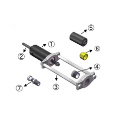 Coffret presse hydraulique 18t CLAS OM 9386