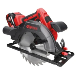 Coffret scie circulaire Ø190 mm sur batterie 18V 2 batteries et chargeur KS TOOLS - 515.4770F