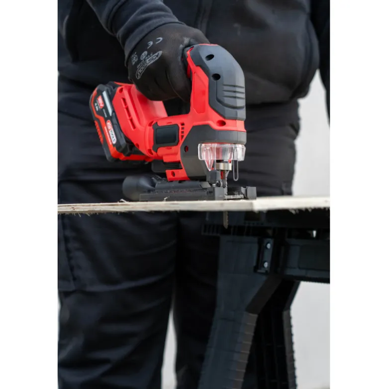 Coffret scie sauteuse sur batterie 18V avec 2 batteries et chargeur KS TOOLS - 515.4780F