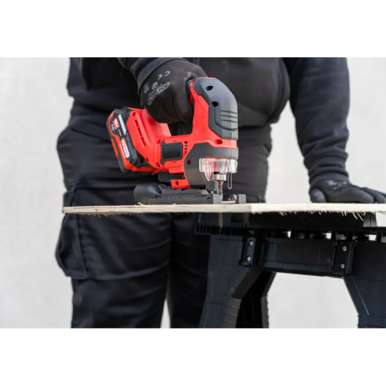 Coffret scie sauteuse sur batterie 18V avec 2 batteries et chargeur KS TOOLS - 515.4780F