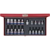 Coffret 3/8-1/2 Torx 20 Pièces King Tony - 7120PR