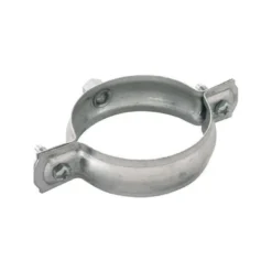 Collier mural inox pour simple paroi aluminium gaz intérieur Ø125 à 200mm - SOVELOR