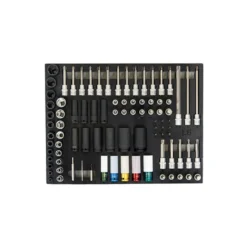 Composition Douilles Et Accessoires 90 Outils Mod. Mousse SAM Outillage - CP-90M