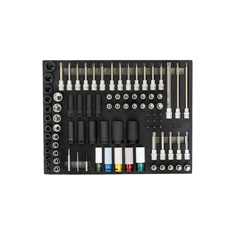 Composition Douilles Et Accessoires 90 Outils Mod. Mousse SAM Outillage - CP-90M