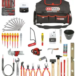 Composition d'outils électricien en sac smartbag XL 137 pièces KS TOOLS 117.0138