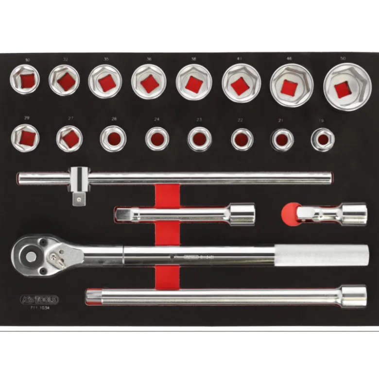 Composition d'outils PL 8 tiroirs pour servante, 354 pièces KS TOOLS 714.0330