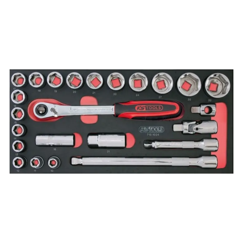 Composition d'Outils pour Servante 7 Tiroirs - 337 Pièces KS Tools - 714.0337