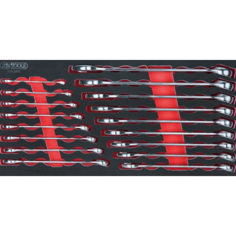 Composition d'outils pour servante 158 pièces KS TOOLS 714.0158