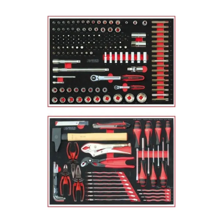 Composition d'Outils pour Servante - 184 Pièces Ks Tools - 714.0184
