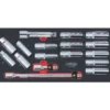 Composition d'outils 4 tiroirs pour servante, 173 pièces KS TOOLS 714.0173
