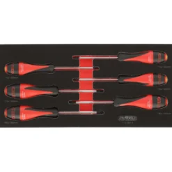 Composition d'outils 5 tiroirs pour servante, 187 pièces KS TOOLS 714.0187