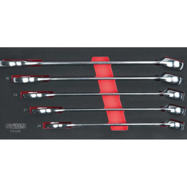 Composition d'outils 4 tiroirs pour servante, 241 pièces KS TOOLS 714.0241