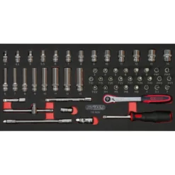 Composition d'outils 4 tiroirs pour servante, 241 pièces KS TOOLS 714.0241