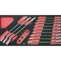 Composition d'outils 6 tiroirs pour servante, 429 pièces KS TOOLS 714.0425