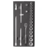 Composition 11 inserts 4 tiroirs 214 outils CLAS EG 4213