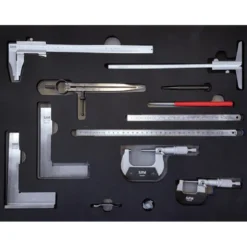 Composition Metrologie Mesure Et Tracage 11 Outils SAM Outillage - CP-11M