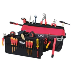 Composition 75 outils electricien avec bag 30 litres SAM - CP-75elec