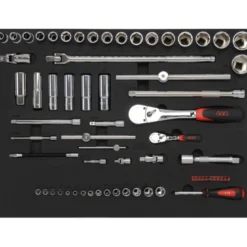 Composition 135 Outils Module Mousse SAM Outillage - CPP-135PM