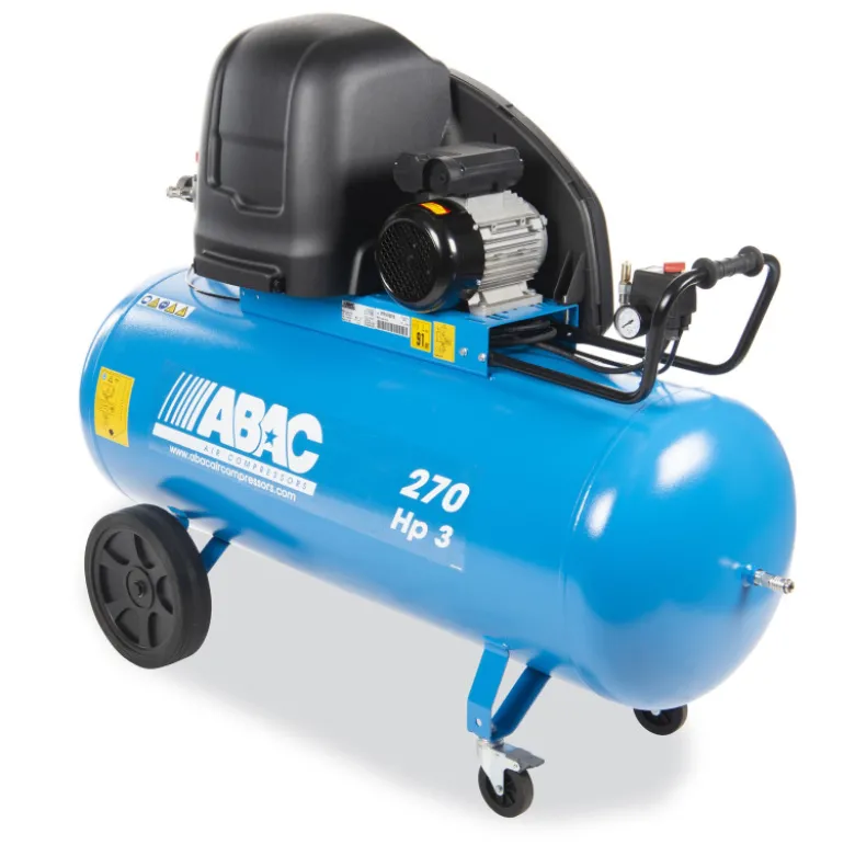 Compresseur d'air 270L 3 Cv 10 Bar Gamme SILENT ABAC 4116007354