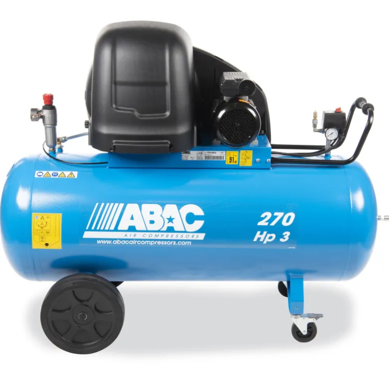 Compresseur d'air 270L 3 Cv 10 Bar Gamme SILENT ABAC 4116007354