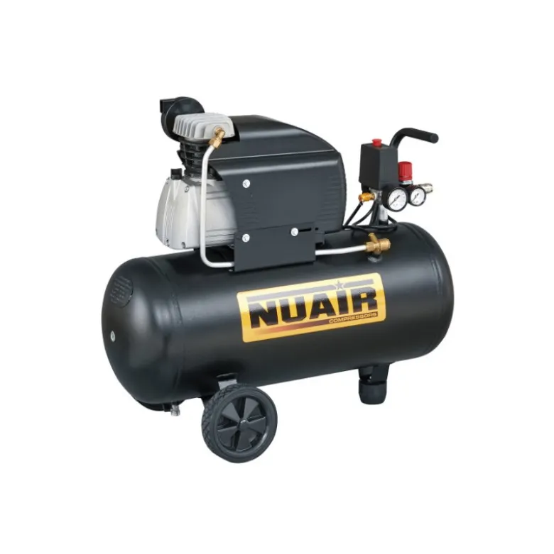 Compresseur d'air à piston FC2/50 N, 2 CV, 8 bar, 230V, 50L - NUAIR 131000NU