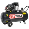 Compresseur d'air à piston 200L 10 bars 3 cv 220V KS TOOLS 165.0805