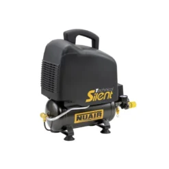 Compresseur d'air à piston OM200/6 SILENT gamme "sans huile", 8 bar, 230V, 6L - NUAIR 110300NU