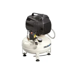 Compresseur d'air à pistons pour dentiste et labo MED160/24F/1.5M/FM, 1.5 CV, 24 L - NUAIR 127420NU