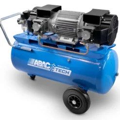 Compresseur d'air pistons silencieux 100L 4CV 10 BAR ABAC Tech ATF-S 4 100 10 Mono