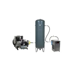 Compresseur d'air à piston sur plateau 15CV SD + réservoir 900L et sécheur d'air, 11 bar, 400V triphasé - NUAIR 104400MDNU
