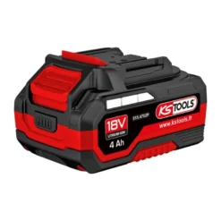 Compresseur d'air portatif silencieux 5L 9Bars 18V avec batterie 4Ah et chargeur KS TOOLS - 165.0816F-A1