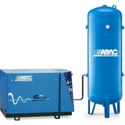 Compresseur d'air silencieux + réservoir 500L 7.5 Cv 11 Bar Gamme LN ABAC B7000/LN7.5-10/P500