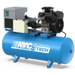 Compresseur d'air sur réservoir avec sécheur 500L 10CV 10 BAR ABAC Tech ATF 10 500D 10