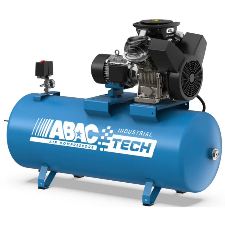 Compresseur d'air sur réservoir 270L 5.5CV 15 BAR ABAC Tech ATH 5.5 270 15