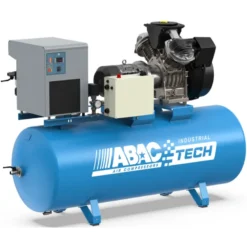 Compresseur d'air sur réservoir avec sécheur 270L 5.5CV 10 BAR ABAC Tech ATL 5.5 270D 10