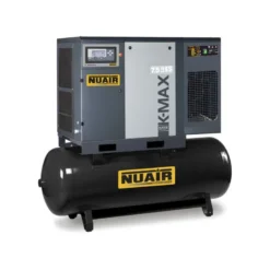 Compresseur d'air à vis 10 CV, 500 L, 400 V tri + sécheur d'air NUAIR 271110IE3NU